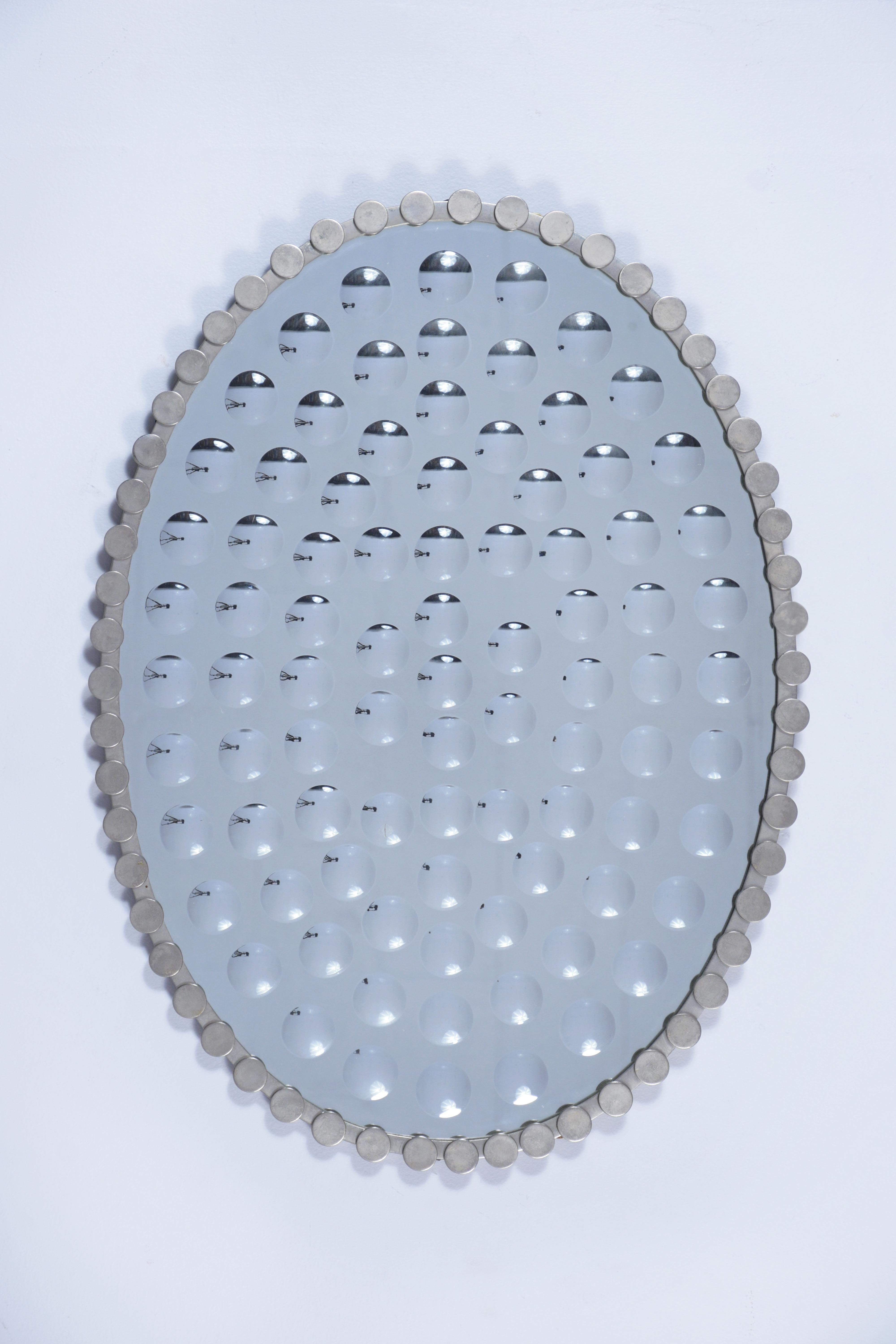 Mid-Century Modern Mid-Century Convex Wall Mirror For Sale