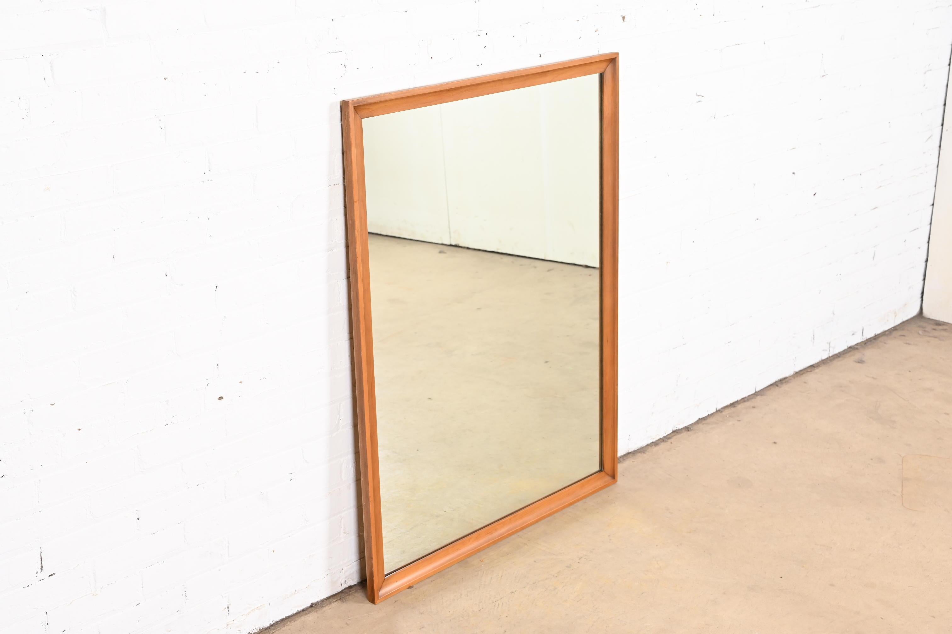 wood ball mirror rectangle