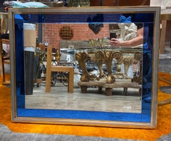 Mid-Century Modern Wall Mirror, Italy, 1970