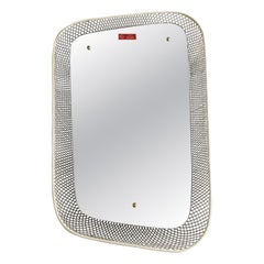 Mid-century Modern Wall Mirror with Light by Hillebrand, 1960s, Germany