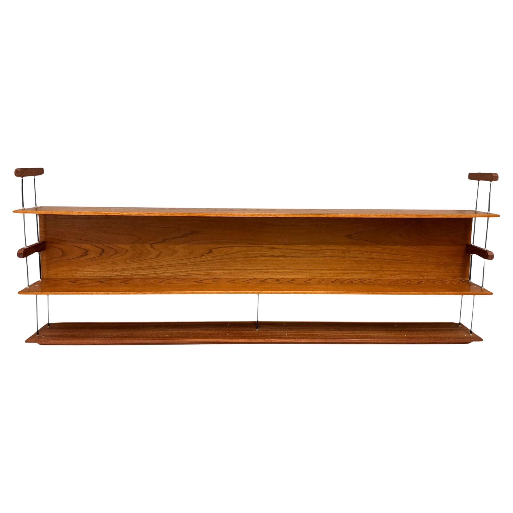Mid-Century Modern Wall Mounted Shelf by Walter Wirtz for Wilhelm Renz, 1960s