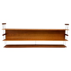 Scaffale a muro moderno di metà secolo di Walter Wirtz per Wilhelm Renz, anni '60