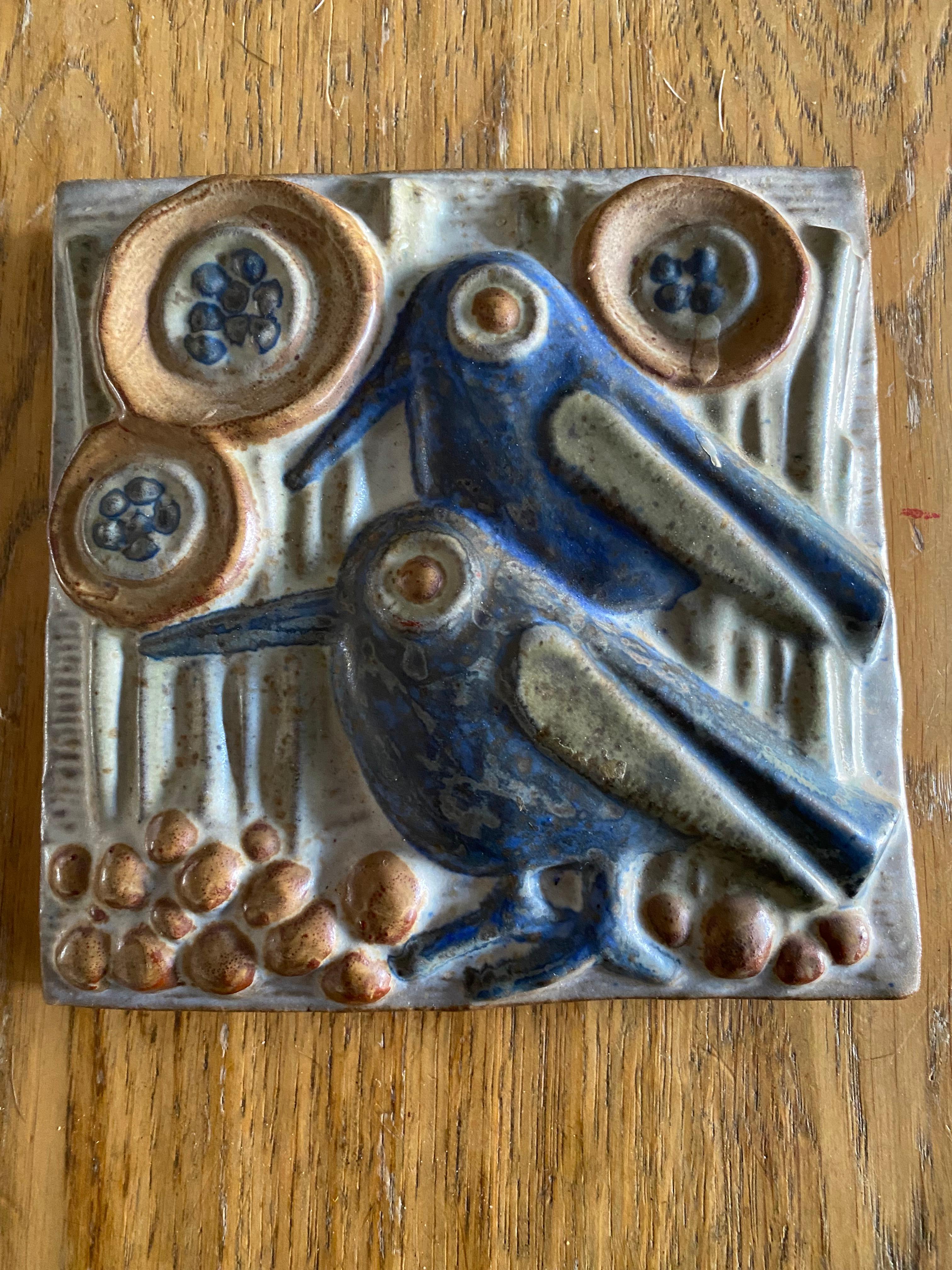 Danish Mid-Century Modern Wall Plaque by Marianne Starck Denmark For Sale