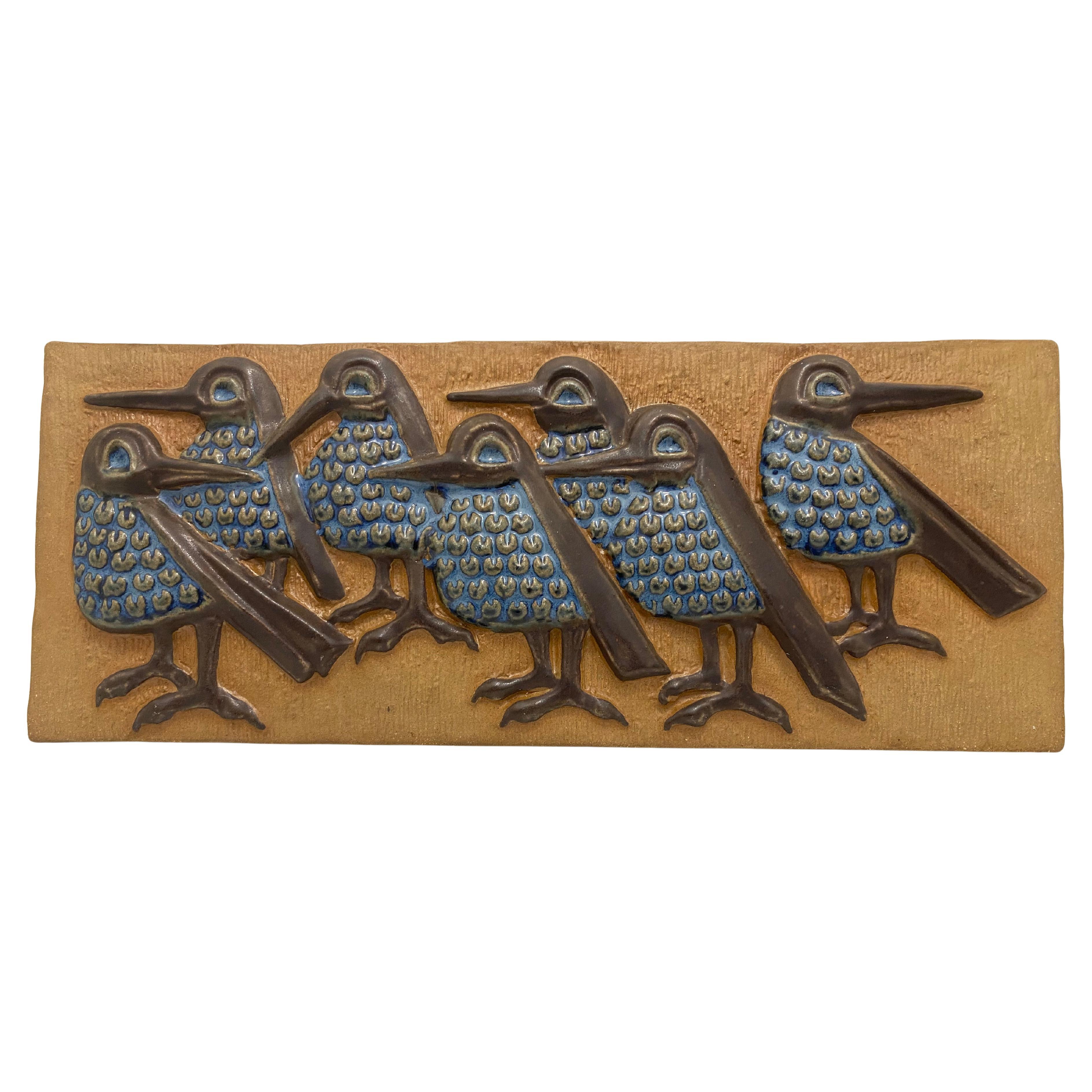 Mid-Century Modern Wall Plaque by Marianne Starck Denmark