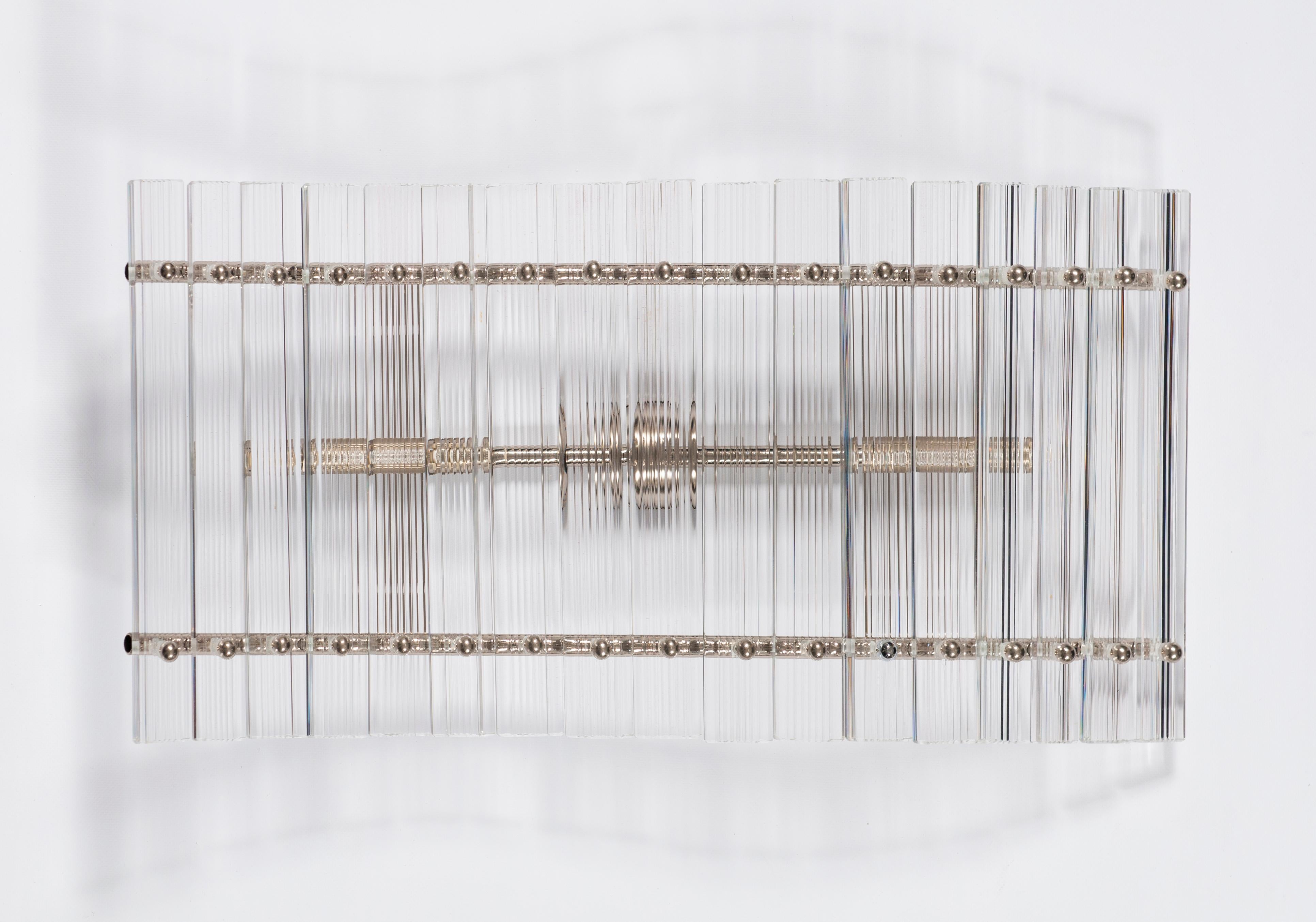 Aplique de pared moderno de mediados de siglo en cristal de Murano hecho a mano en Excelente estado para la venta en Villaverla, IT