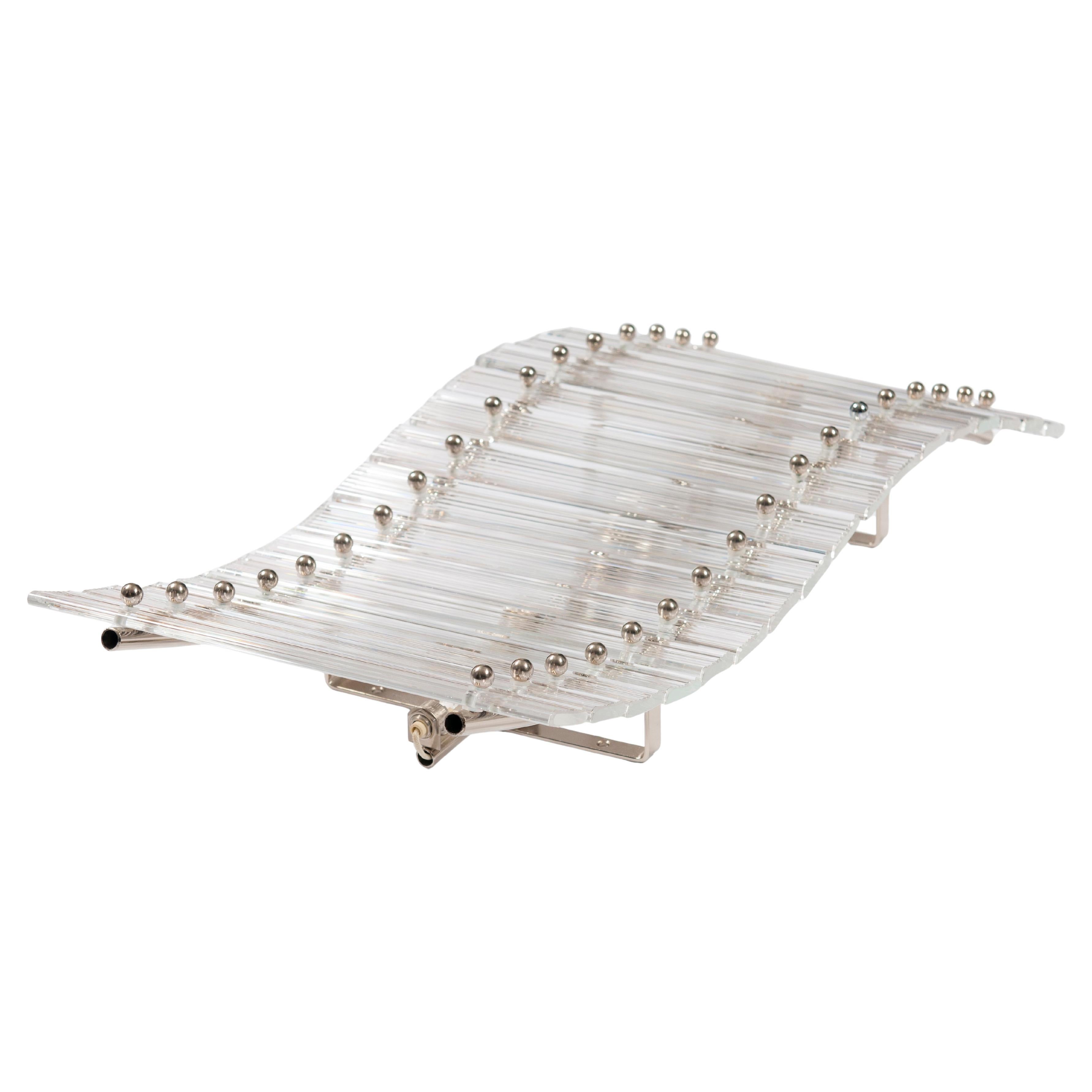 Aplique de pared moderno de mediados de siglo en cristal de Murano hecho a mano en venta
