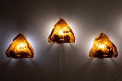 Mid-Century Modern Wall Scones by Val Saint Lambert, 1960s, Belgium