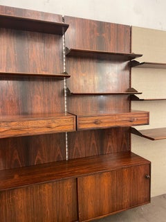 Unité murale moderne du milieu du siècle dernier par Raffaella Crespi, Italie, années 1960