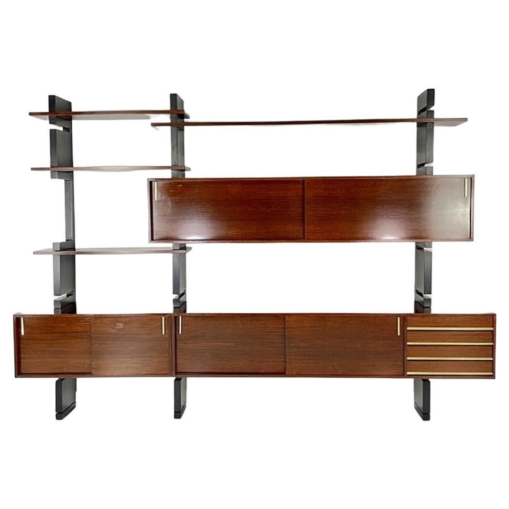Mid-Century Modern Wall Unit "Extenso" Modular for Amma, Italy, 1960s