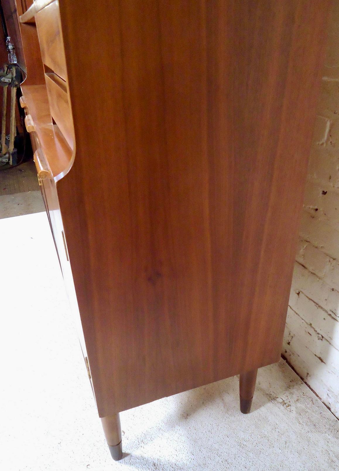 Mid-Century Modern Wall Unit For Sale 1