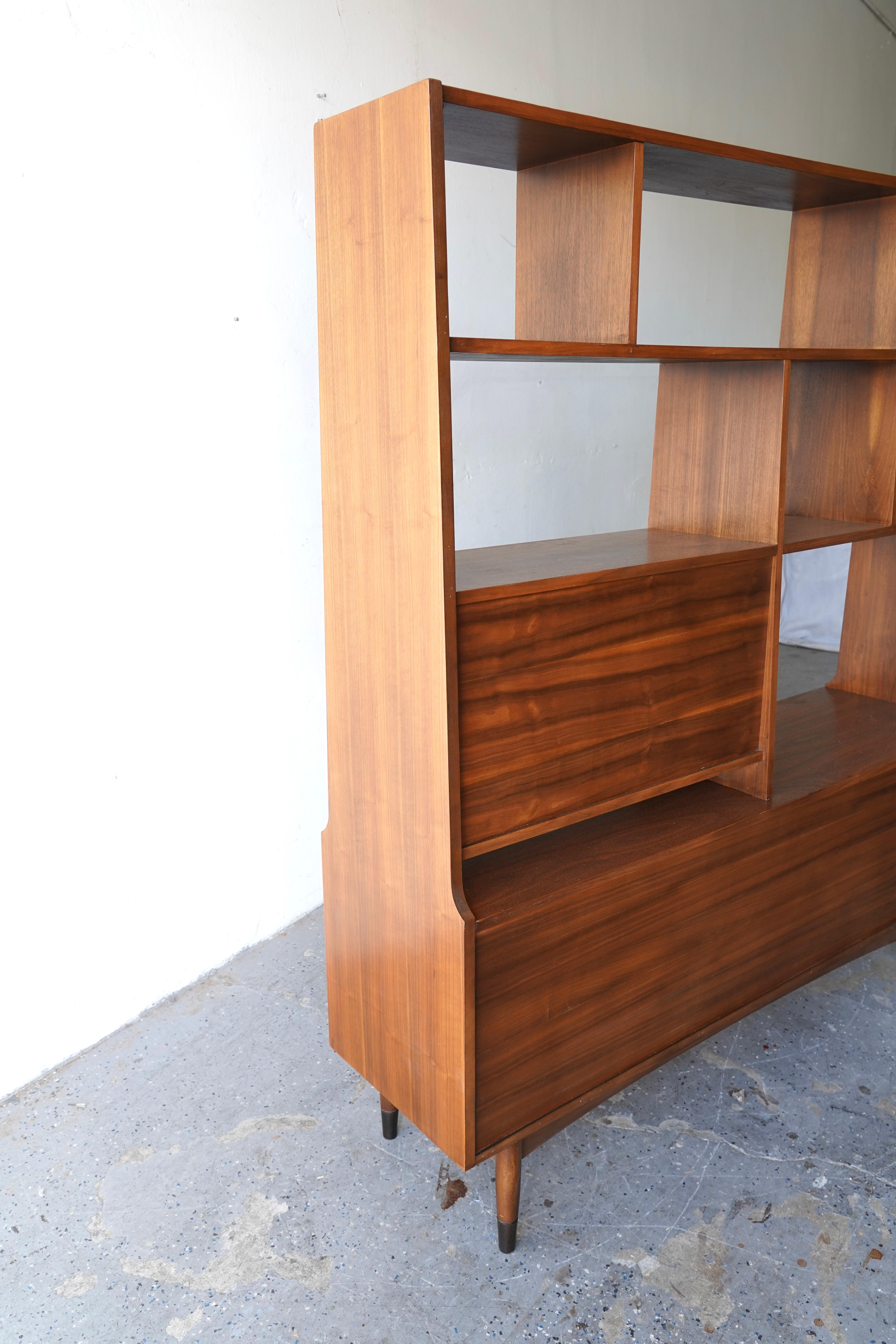 Mid-Century Modern Wall Unit / Hutch / Room Divider / Bar 5