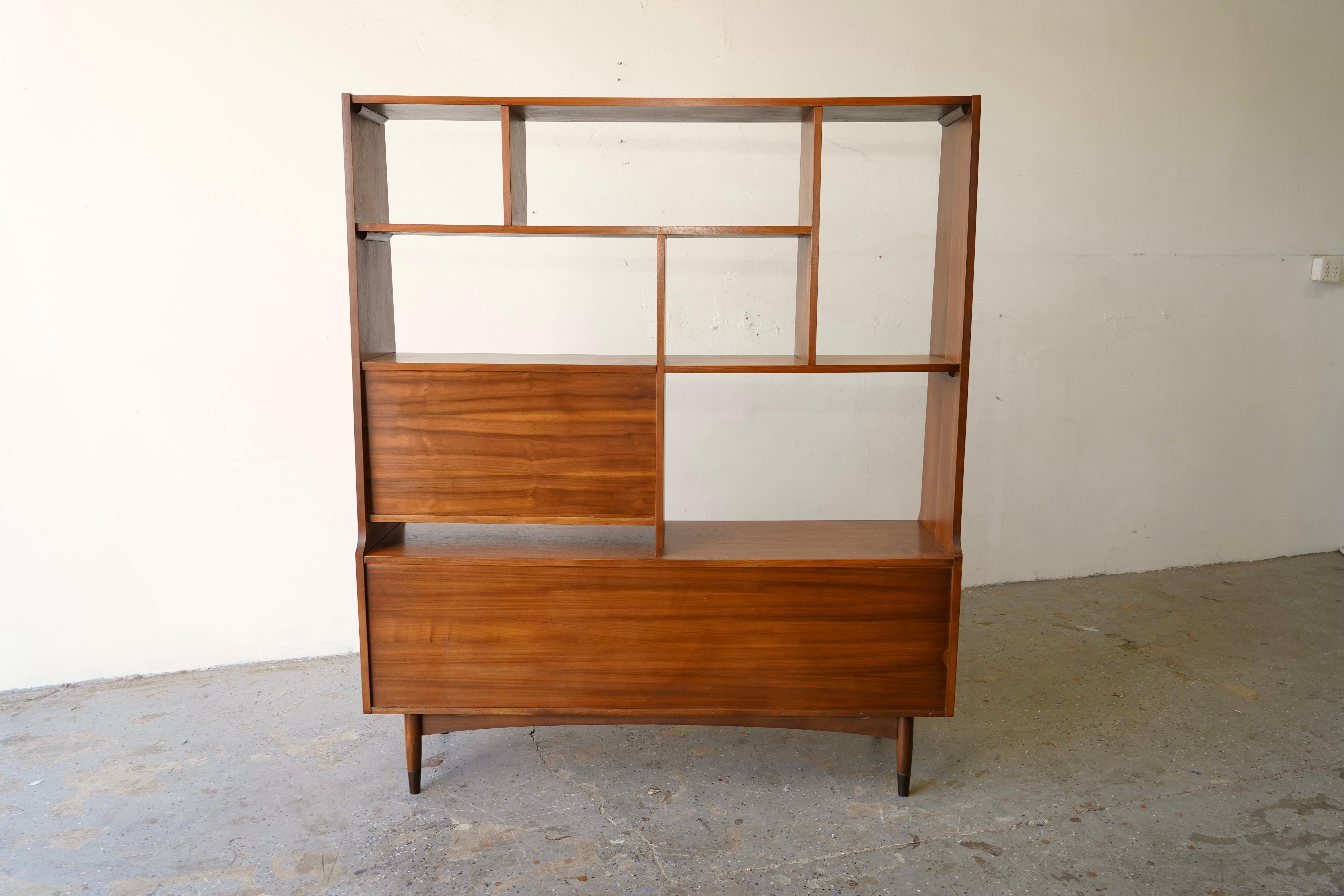 Mid-Century Modern Wall Unit / Hutch / Room Divider / Bar 7