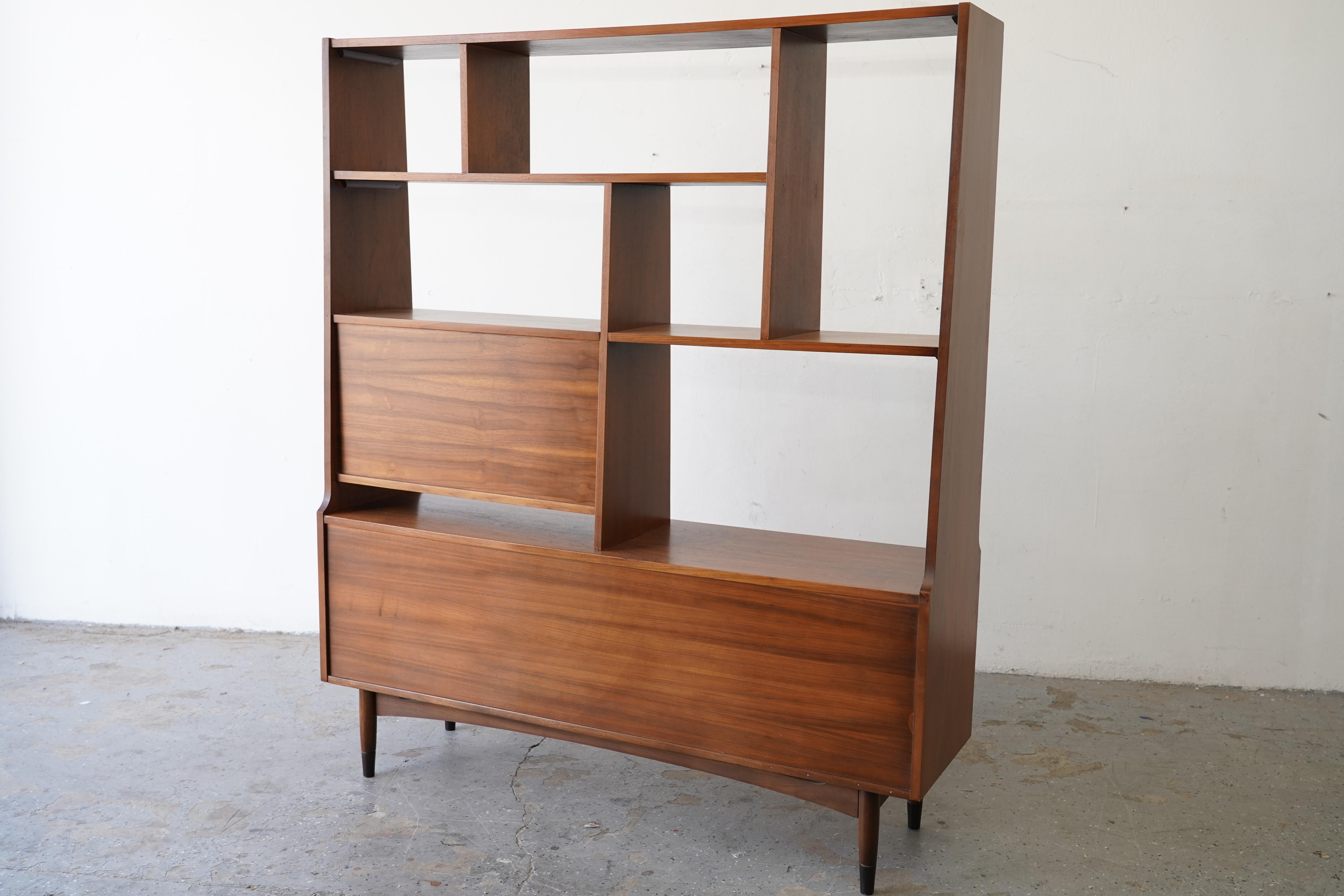 Mid-Century Modern Wall Unit / Hutch / Room Divider / Bar 8