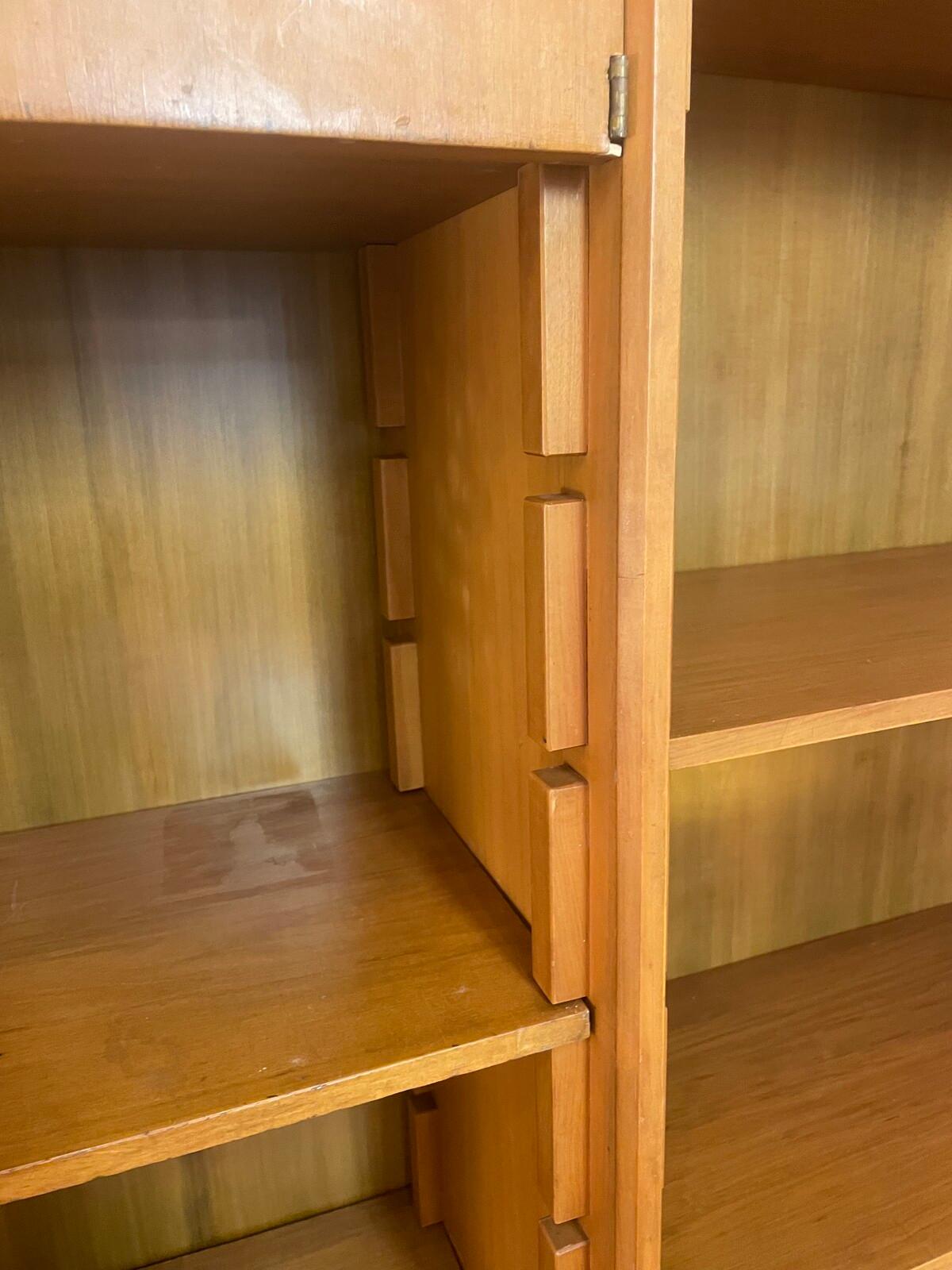 Gianfranco Frattin. Mid-Century Modern Wall Unit, Italy, 1960s For Sale 1