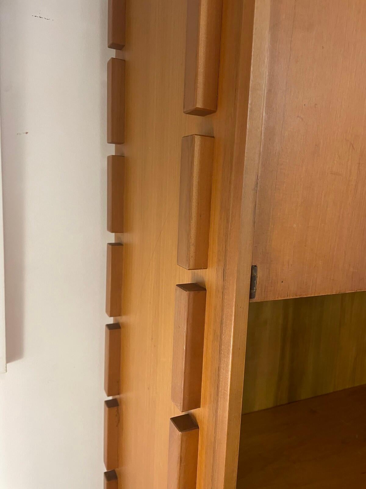 Gianfranco Frattin. Mid-Century Modern Wall Unit, Italy, 1960s For Sale 2