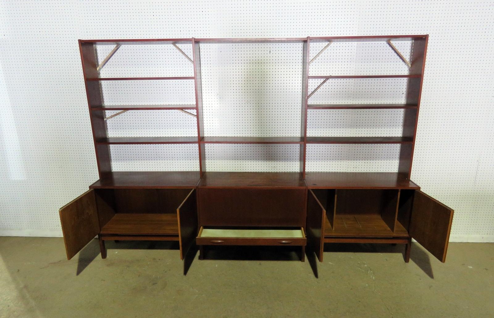 Mid-Century Modern Wall Unit, manner of Nils Thorsson 1