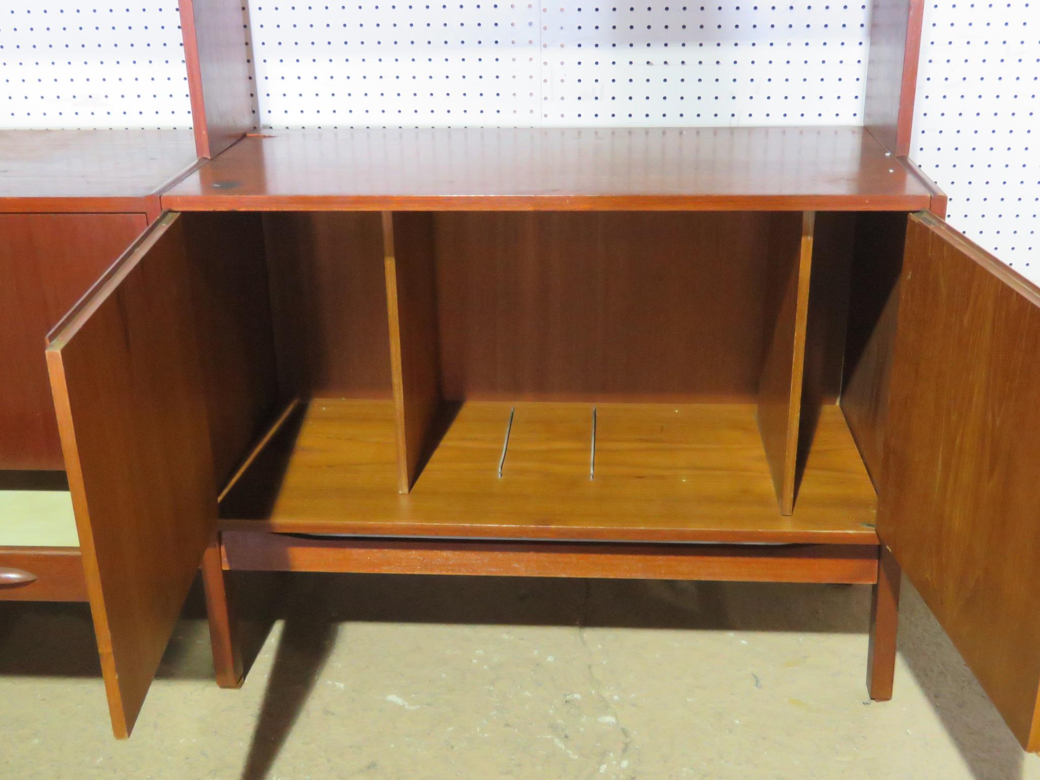 20th Century Mid-Century Modern Wall Unit, manner of Nils Thorsson