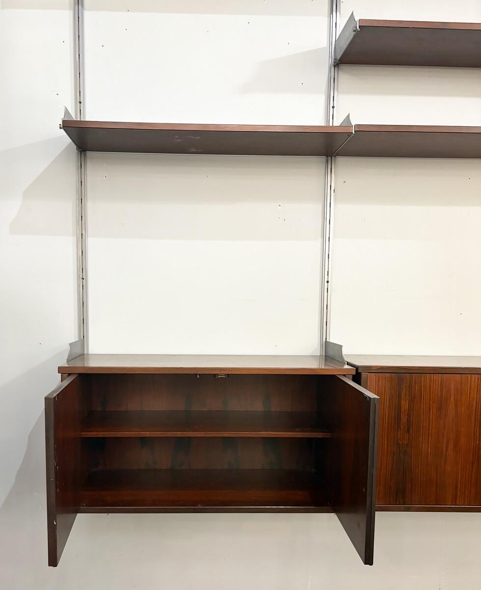 Moderner Wandschrank aus der Jahrhundertmitte, Stildomus, Italien, 1960er Jahre im Angebot 4