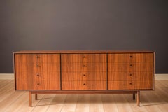 Mid Century Modern Walnut 12-Drawer Dresser by Jack Cartright for Founders Co.