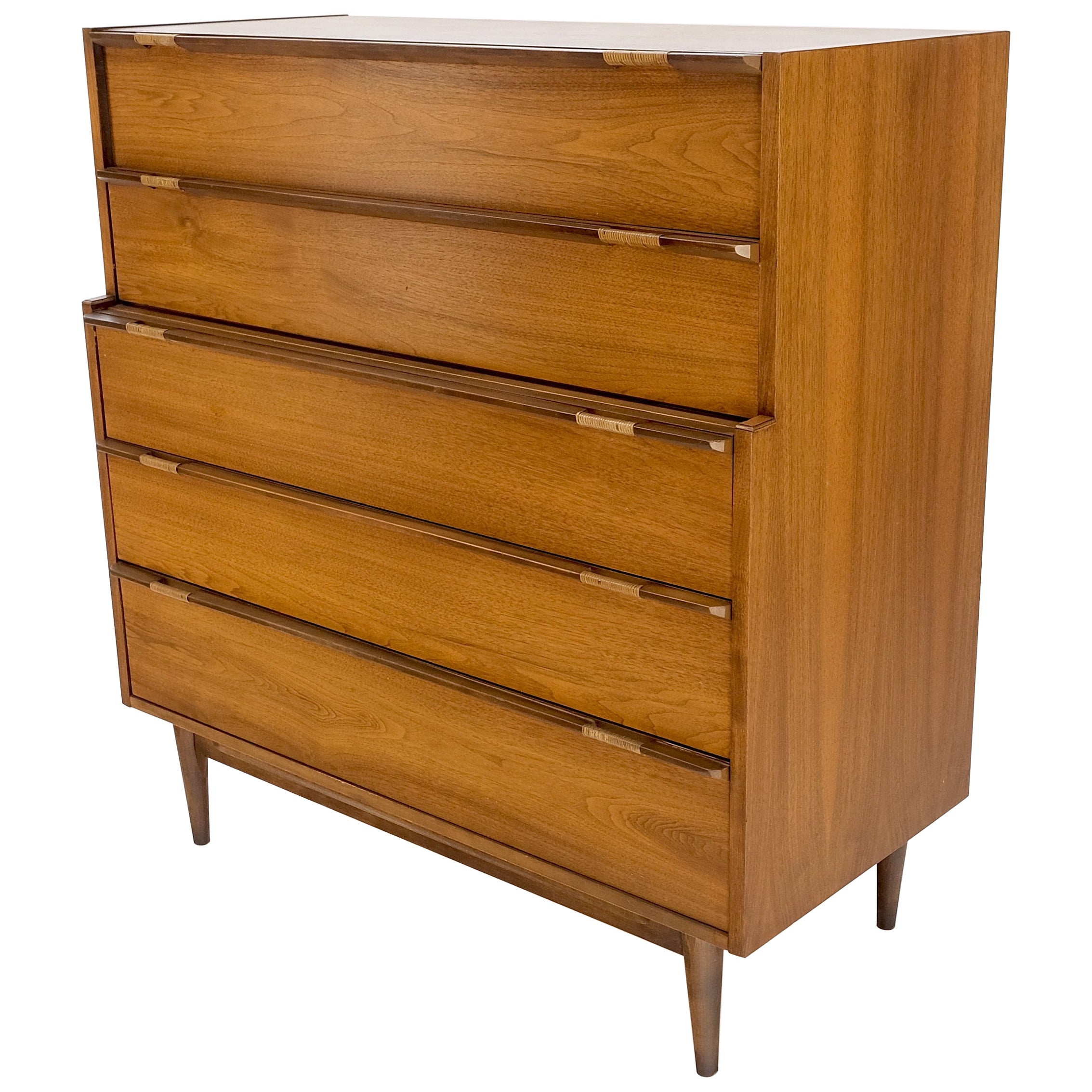Commode haute à 5 tiroirs en noyer The Moderns MINT !