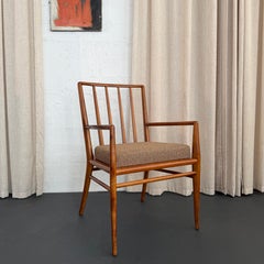 Sillón moderno de mediados de siglo en nogal de T.H. Robsjohn-Gibbings Para Widdicomb