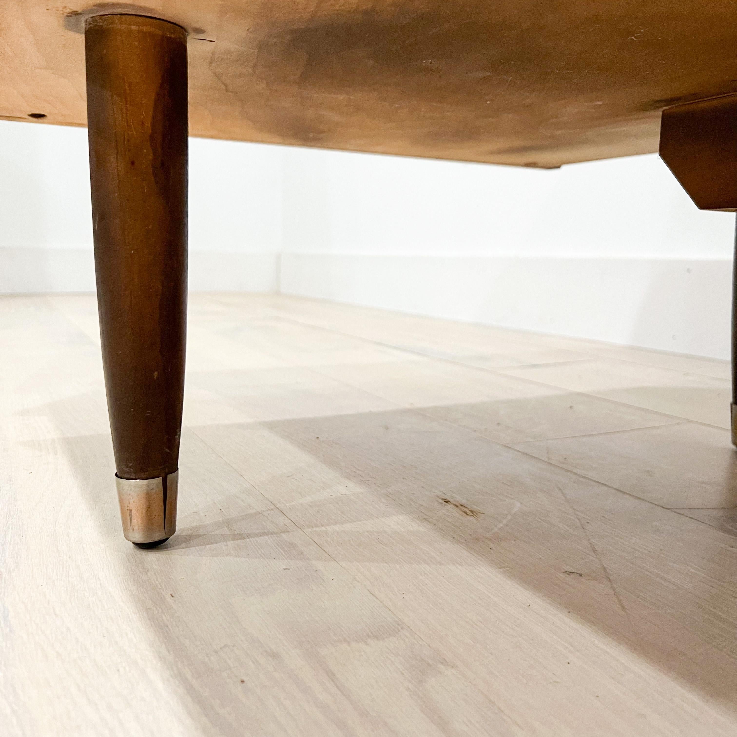 Mid Century Modern Walnut Asymmetrical Desk by “Mainline” for Hooker  6