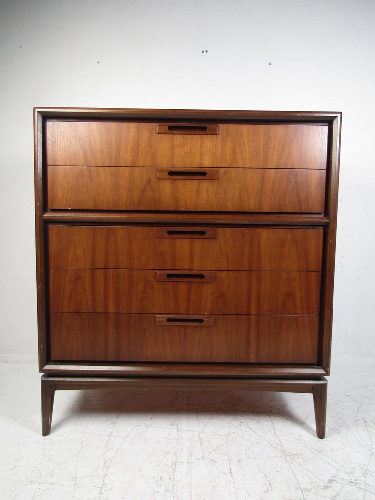 MidCentury Modern Walnut Bedroom, Set For Sale at 1stDibs