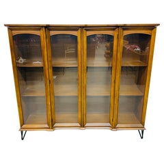 Retro Mid-Century Modern Walnut Bookcase