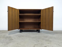 Mid Century Modern Walnut Cabinet by George Nelson for Herman Miller, c1950s