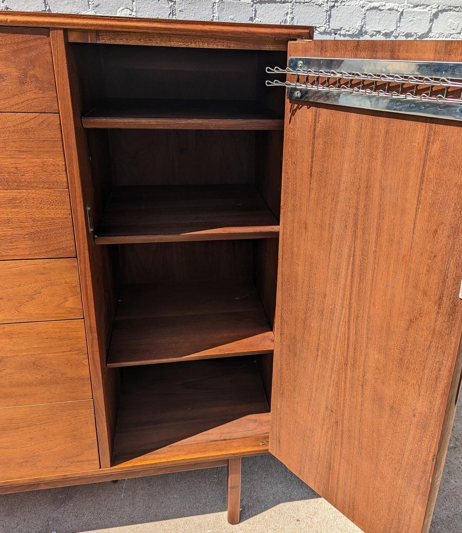 Mid-Century Modern Mid Century Modern Walnut Cabinet by Jack Cartwright for Founders For Sale