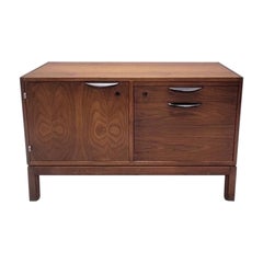 Mid Century Modern Walnut Cabinet by Jens Risom