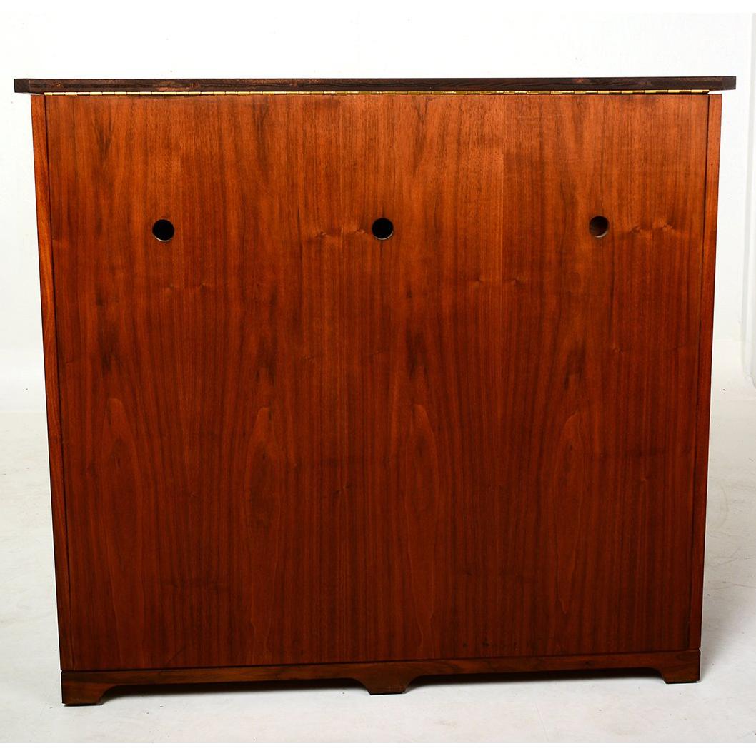 Mid-Century Modern Walnut  Cabinet Desk 2