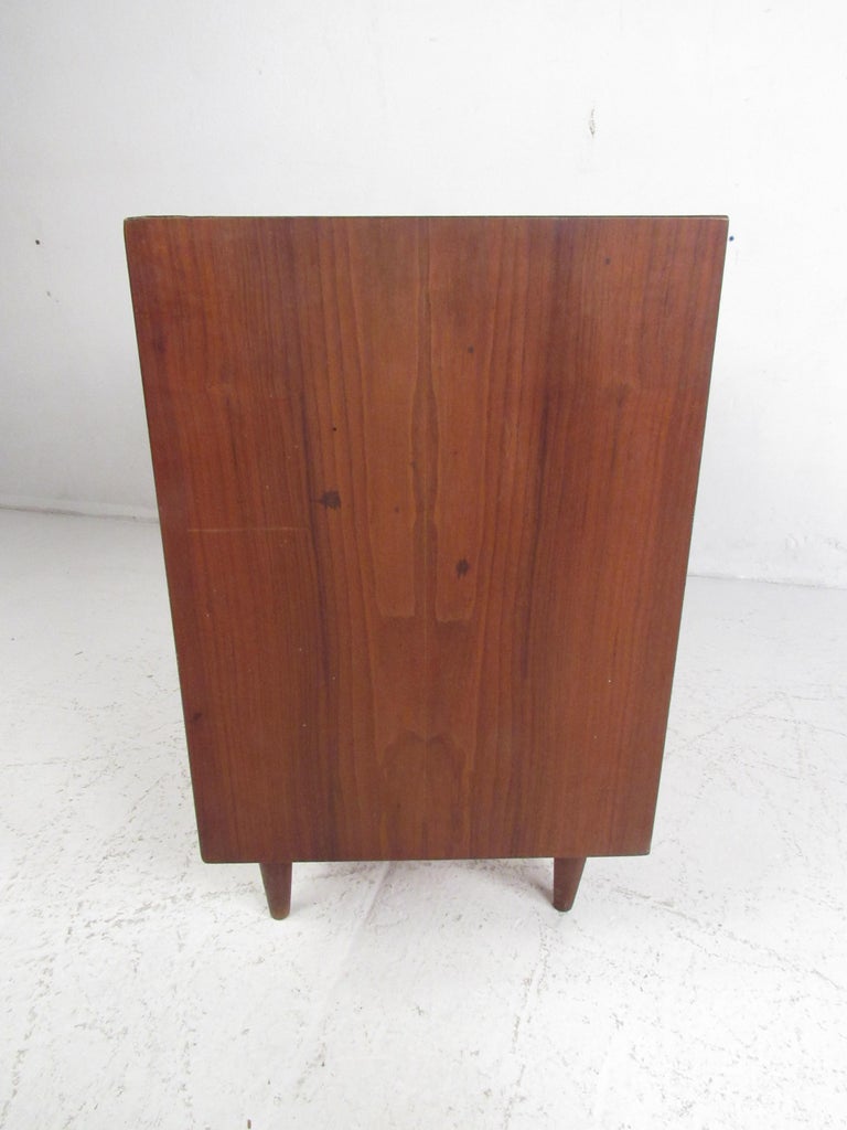 Mid-Century Modern Walnut Cabinet For Sale at 1stDibs | mid century