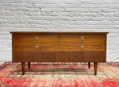 Mid Century MODERN Walnut Cedar CHEST by Lane, c. 1960's