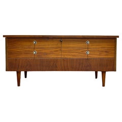 Vintage Mid Century MODERN Walnut Cedar CHEST by Lane, c. 1960's