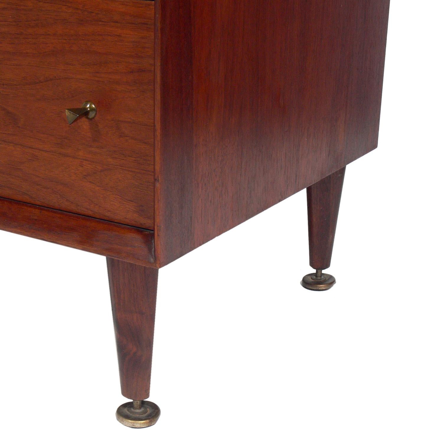 Mid-20th Century Mid-Century Modern Walnut Chest by Marc Berge for Grosfeld House