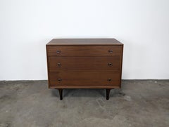 Mid Century Walnut Chest by Richard Thompson for Glenn of California, c1960s