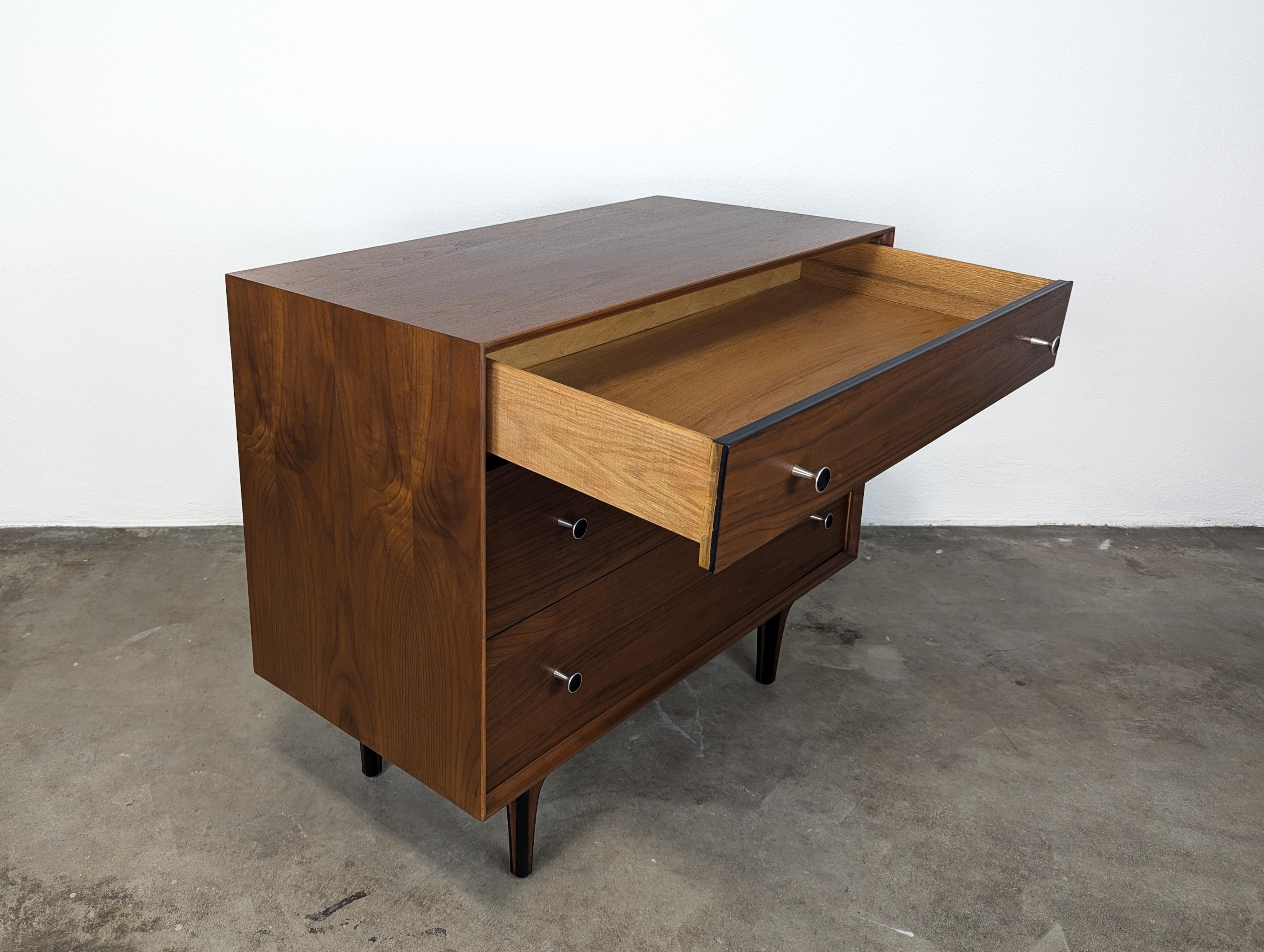 Mid-20th Century Mid Century Walnut Chest by Richard Thompson for Glenn of California, c1960s