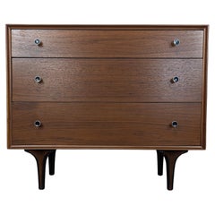 Mid Century Walnut Chest by Richard Thompson for Glenn of California, c1960s