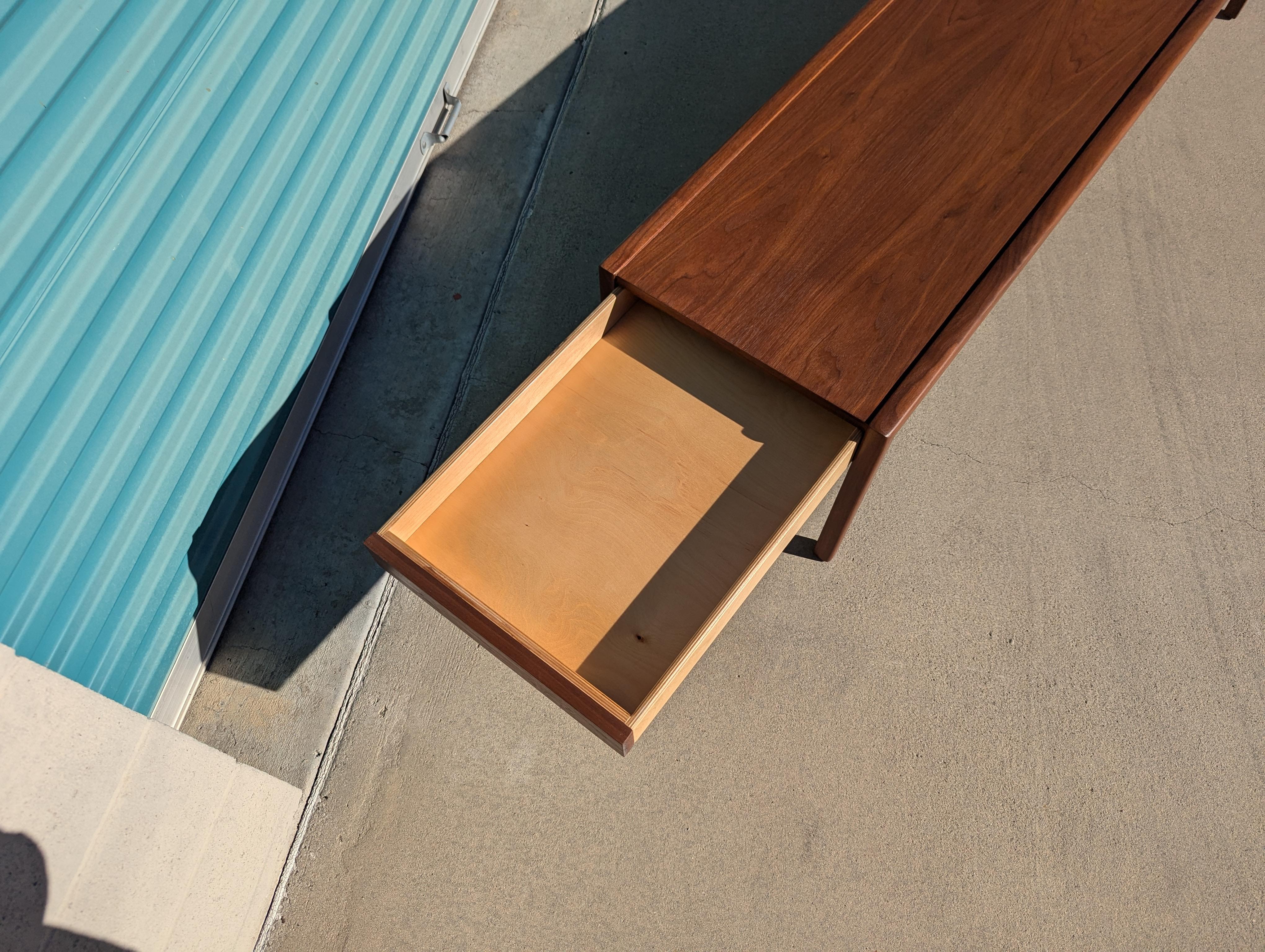 Mid-Century Modern Mid Century Modern Walnut Coffee Table By Brown Saltman, c1960s For Sale
