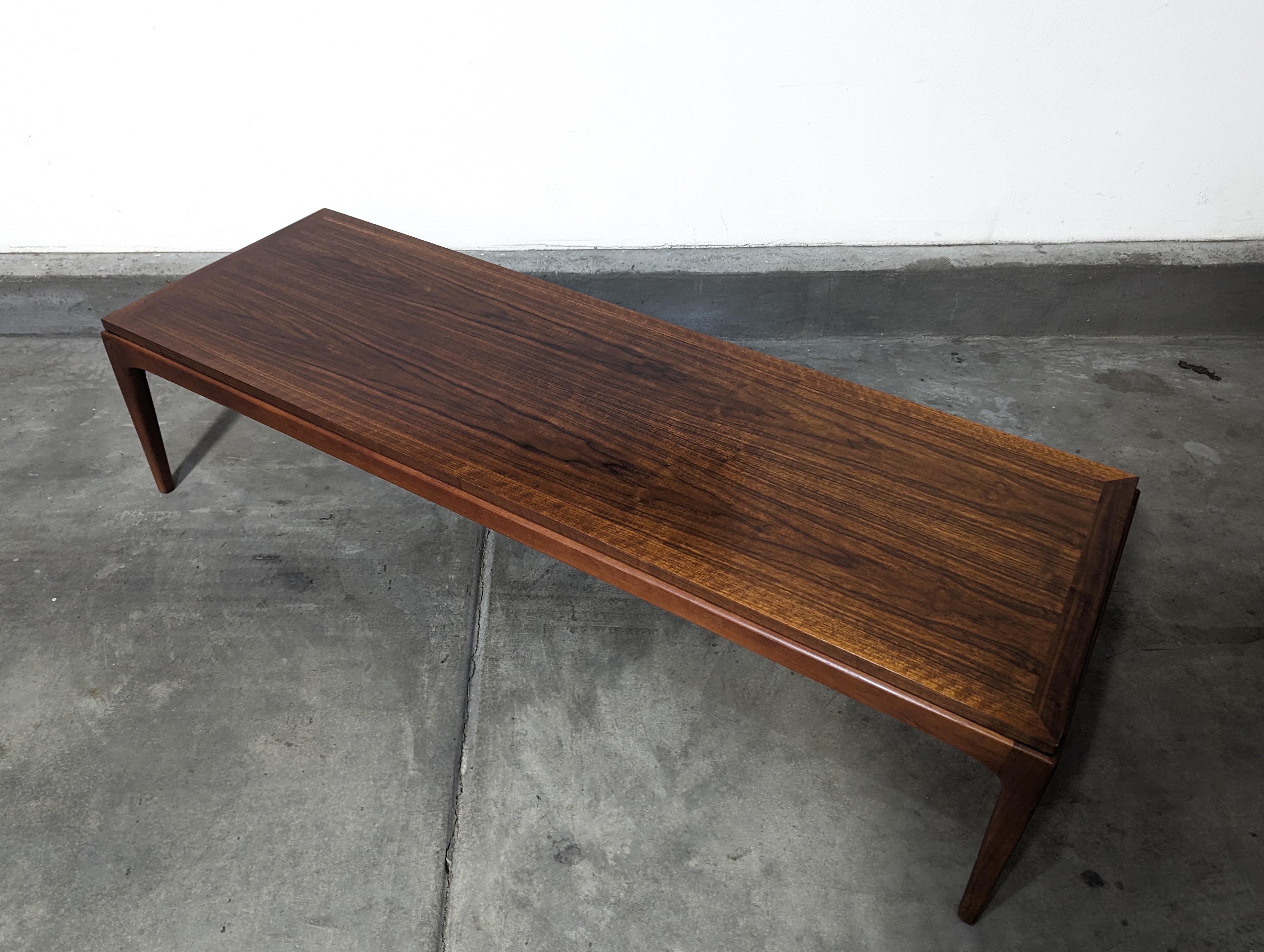 Mid-20th Century Mid Century Modern Walnut Coffee Table by Lane, c1960s