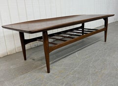 Mid-Century Modern Walnut Coffee Table