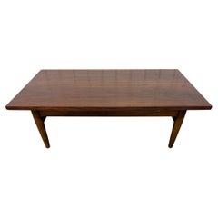 Mid-Century Modern Walnut Coffee Table - Refinished!