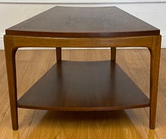 Mid-Century Modern Walnut Corner, Side / Coffee Table by Lane, Altavista, Virgin