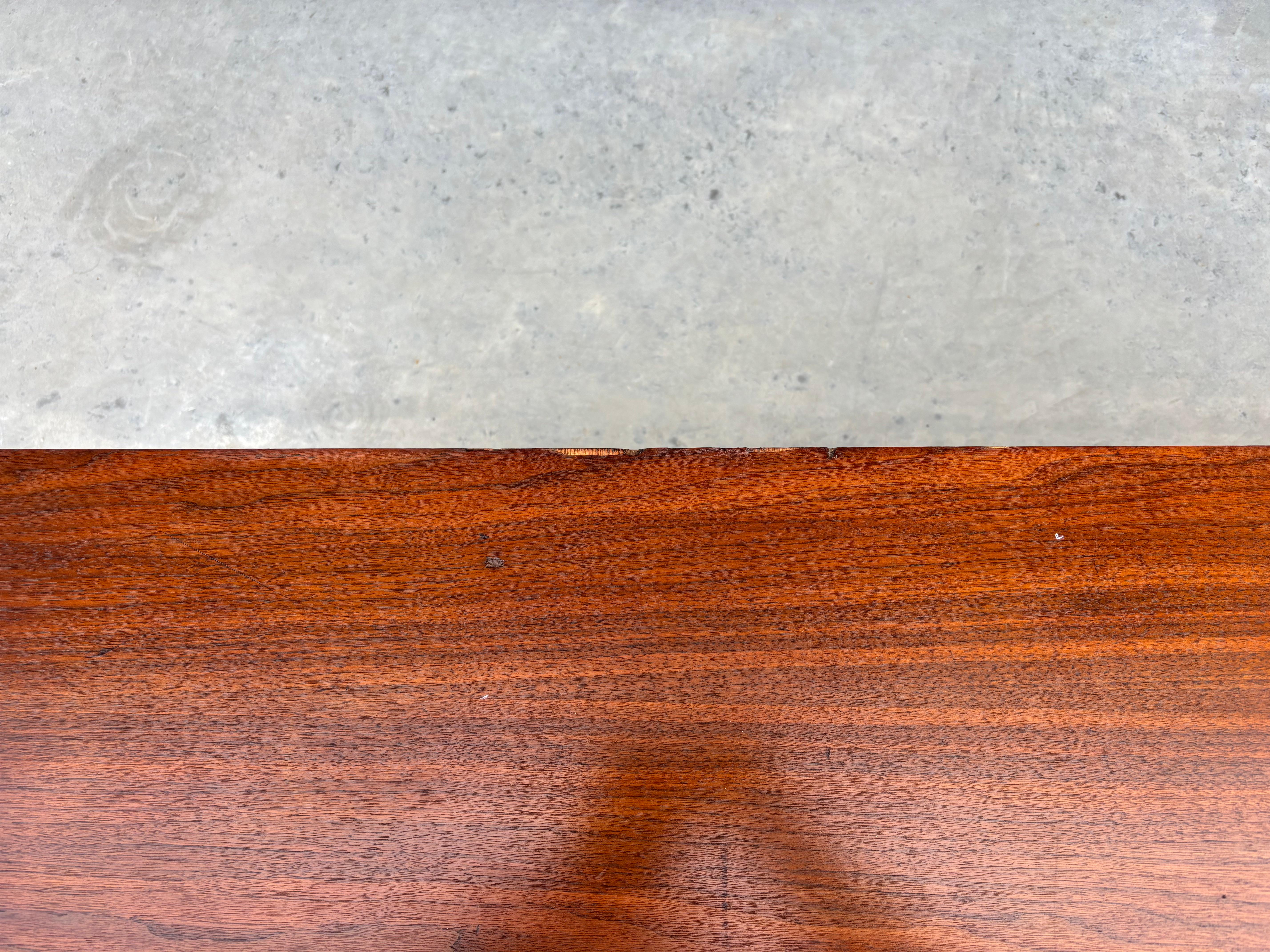 Mid Century Modern Walnut Credenza, 1960s 4