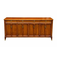 Mid Century Modern Walnut Credenza by Detroit Furniture