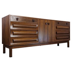 Mid Century Modern Walnut Credenza by Edward Wormley for Dunbar, c1960s