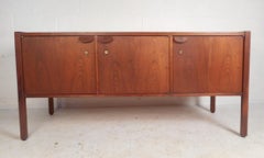 Mid-Century Modern Walnut Credenza by Jens Risom
