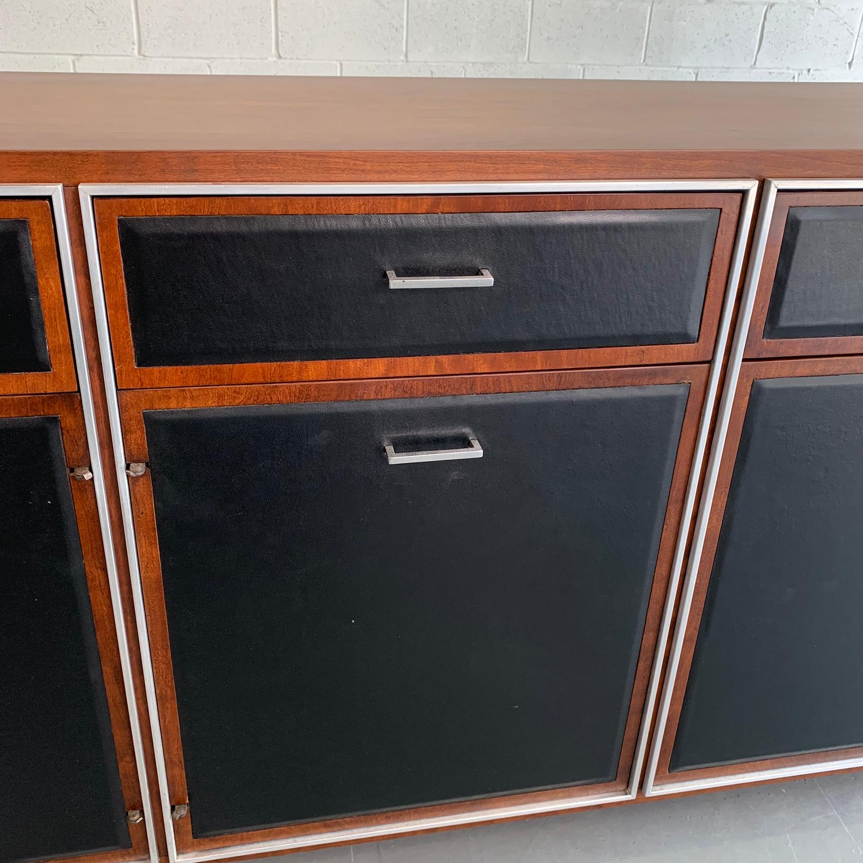Mid-Century Modern Walnut Credenza by John Stuart 2