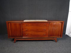 Mid-Century Modern Walnut Credenza by Kent Coffey